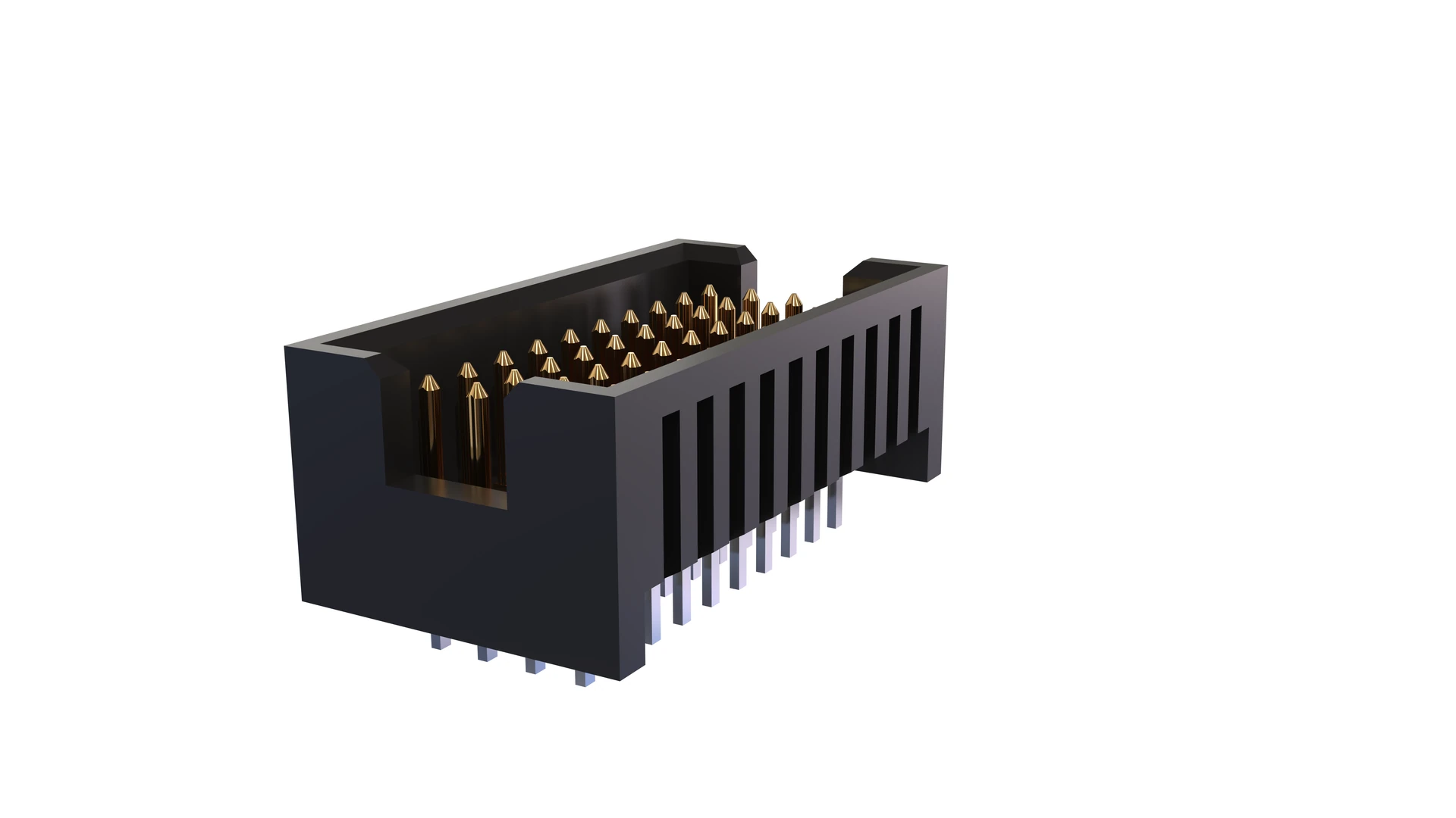 Samtec 40-pin — drawing